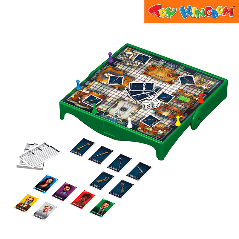 Hasbro Gaming F8251U081 Grab & Go Cluedo Board Game