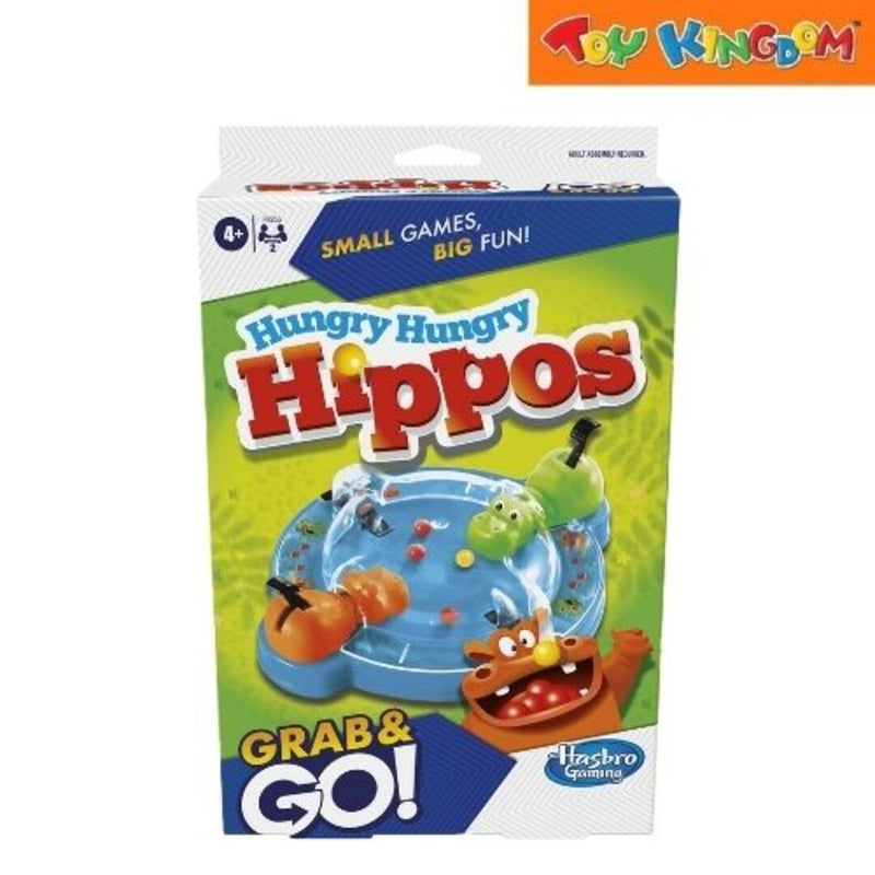 Hasbro Gaming Grab & Go Hungry Hippos Board Game