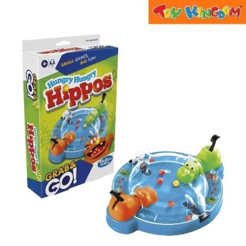 Hasbro Gaming Grab & Go Hungry Hippos Board Game