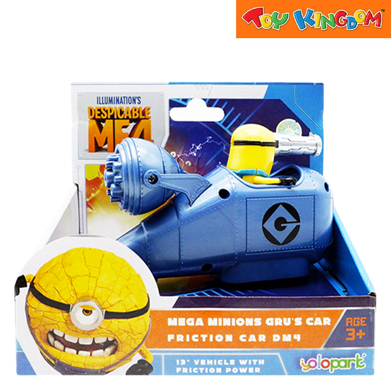 Despicable Me 4 AMK Series Mega Minions Gru`s Car Friction Car