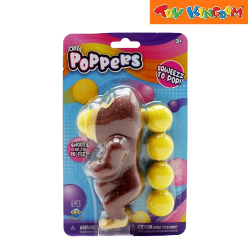 Orb Sqweezz To Pop! Poppers Ultra Monkey 6pcs Curiosities Ball