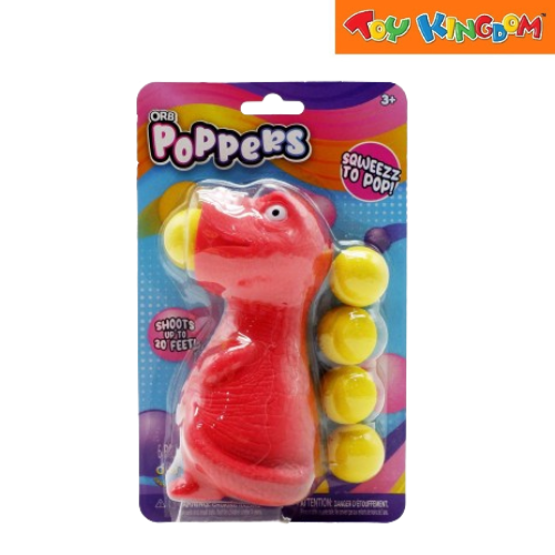 Orb Sqweezz To Pop! Poppers Ultra Dinosaur 6pcs Curiosities Ball