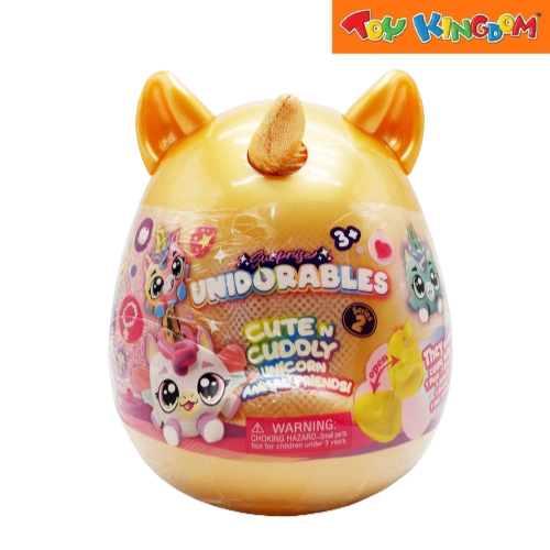 Unidorables Cute N Cuddly Unicorn Animal Friends! Surprise Light Orange