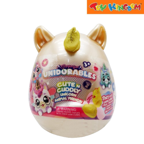 Unidorables Cute N Cuddly Unicorn Animal Friends! Surprise Peach