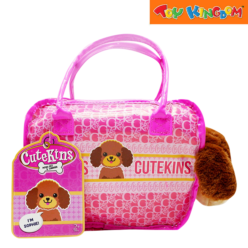 CuteKins Sophie Posh Pet & Carrier