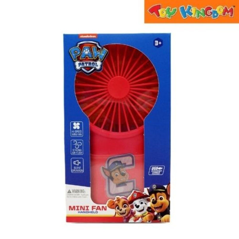 Paw Patrol Chase Red Mini Fan Handheld