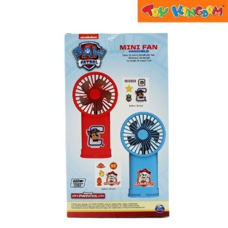 Paw Patrol Marshall Blue Mini Fan Handheld