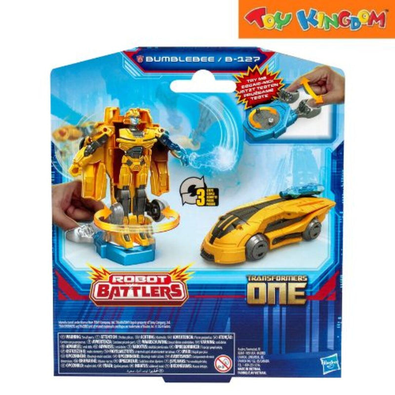 Transformers 1 COG Changer Robot Battlers Bumblebee B-127 Action Figure