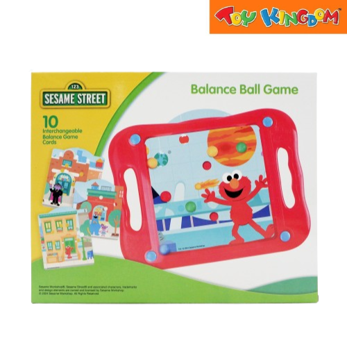 Sesame Street Red Balance Ball Game