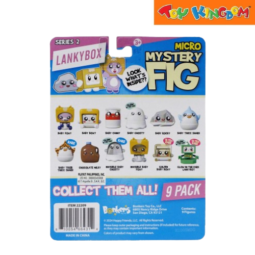 Lanky Box Series 2 9 Pack Micro Msytery Fig