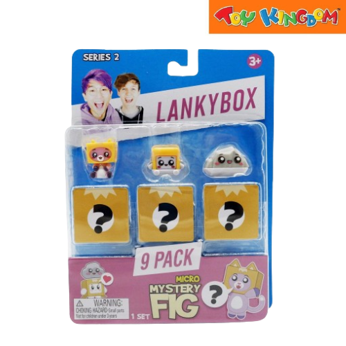 Lanky Box Series 2 9 Pack Micro Msytery Fig