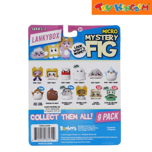 Lanky Box Series 2 9 Pack Micro Msytery Fig