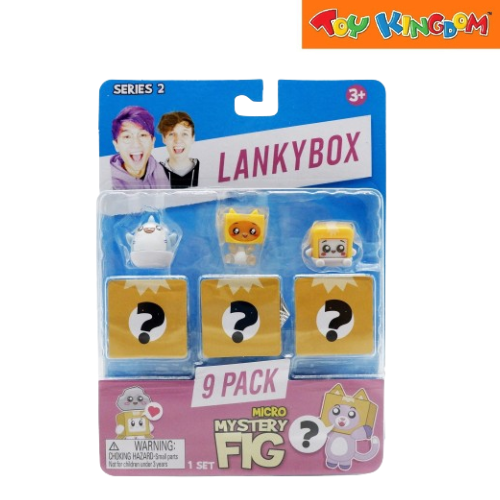 Lanky Box Series 2 9 Pack Micro Msytery Fig