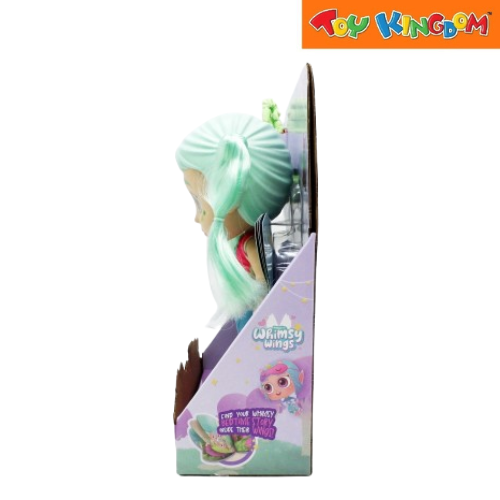 Happy Line Whimsy Wings Fairyland Green Hair Doll