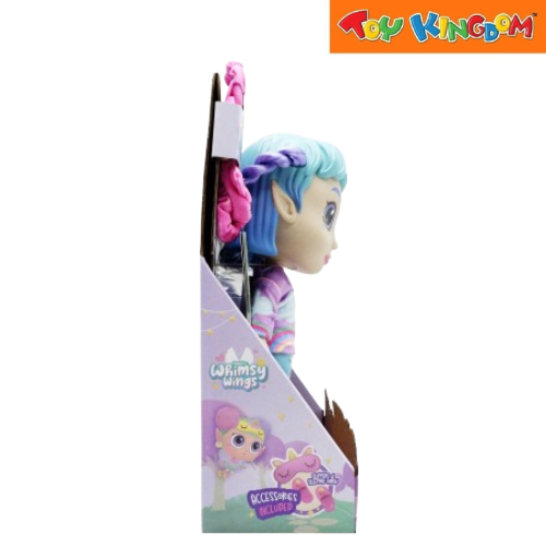 Happy Line Whimsy Wings Fairyland Purple Hair Doll