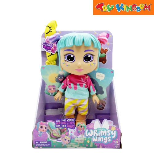 Happy Line Whimsy Wings Fairyland Pink Hair Doll