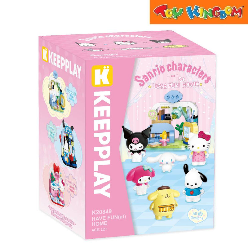 Keepplay Have Fun At Home Sanrio Characters Playset