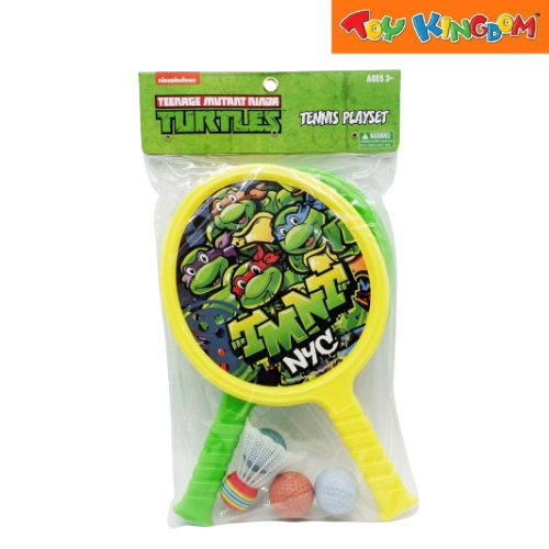 Teenage Mutant Ninja Turtles Tennis Yellow & Green Playset