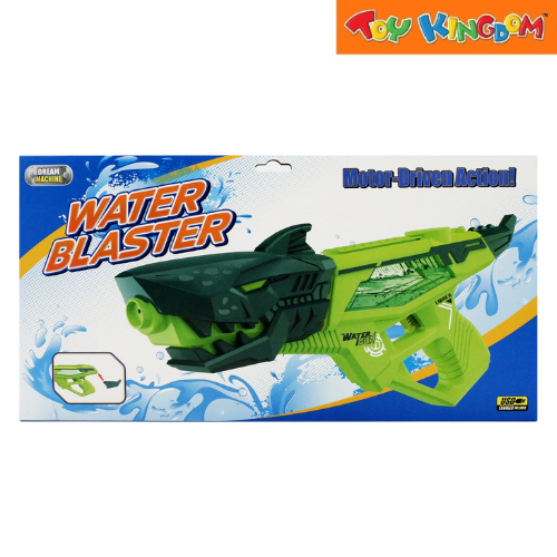 Dream Machine Motor Driven Action Water Gun Green Blaster