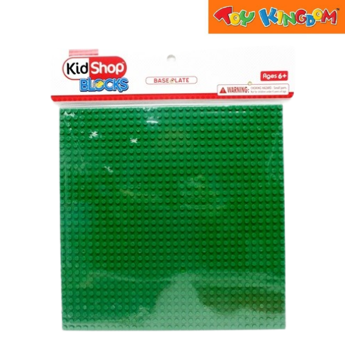 KidShop Dark Green Base Plate Blocks