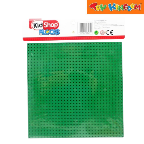 KidShop Dark Green Base Plate Blocks