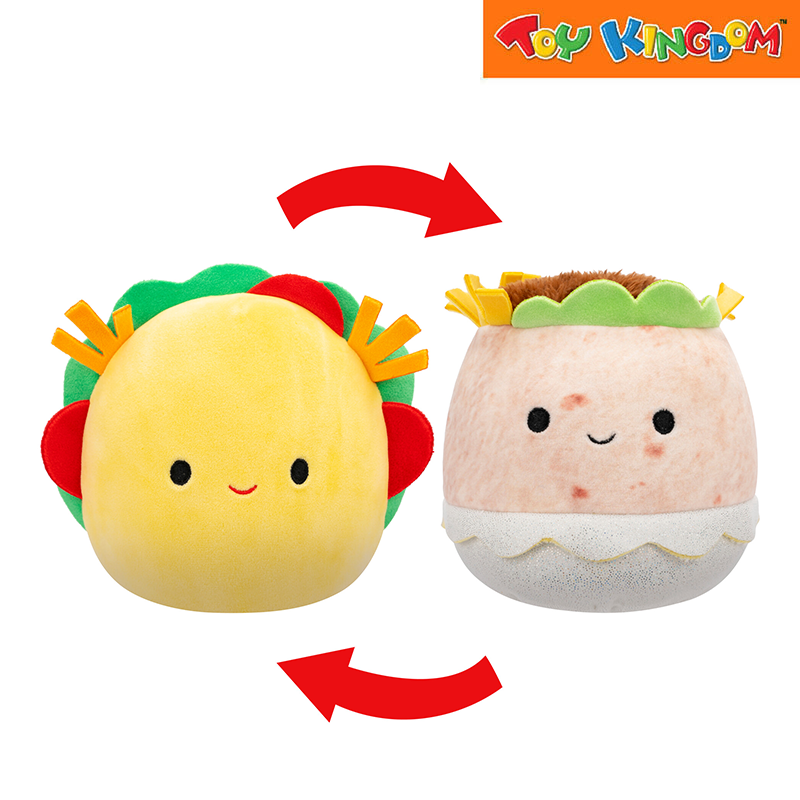 Squishmallows Tex & Bernardo Little 5 inch Reversible Plush