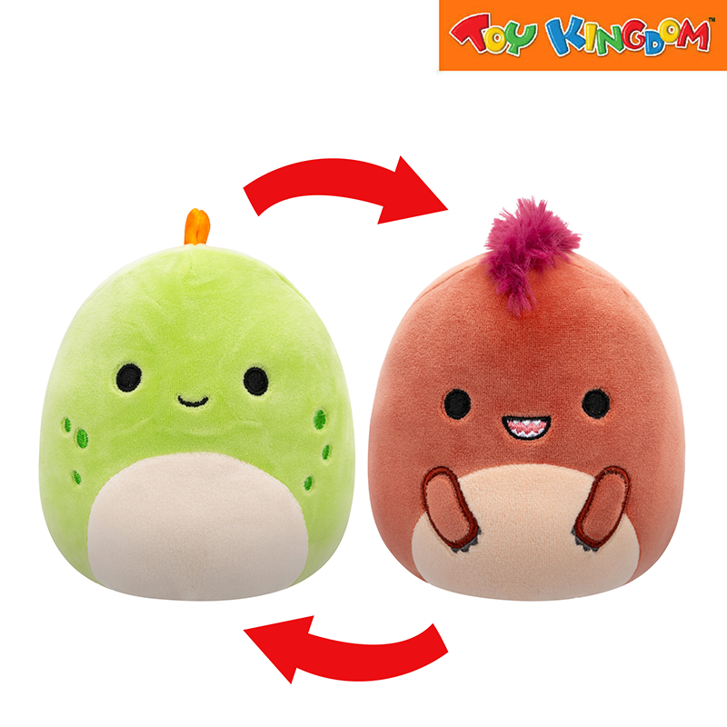 Squishmallows Seanster & Kelly Little 5 inch Reversible Plush