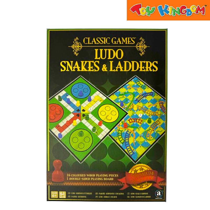 Ambassador Classic Games Ludo, Snakes And Ladders Board Games