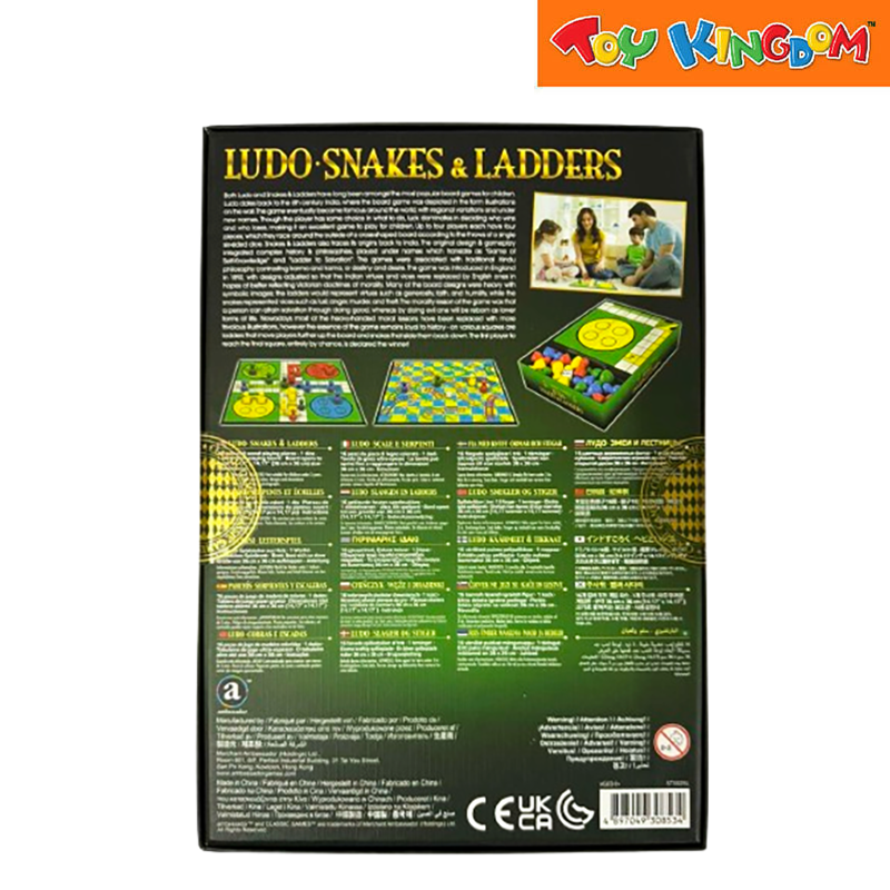 Ambassador Classic Games Ludo, Snakes And Ladders Board Games