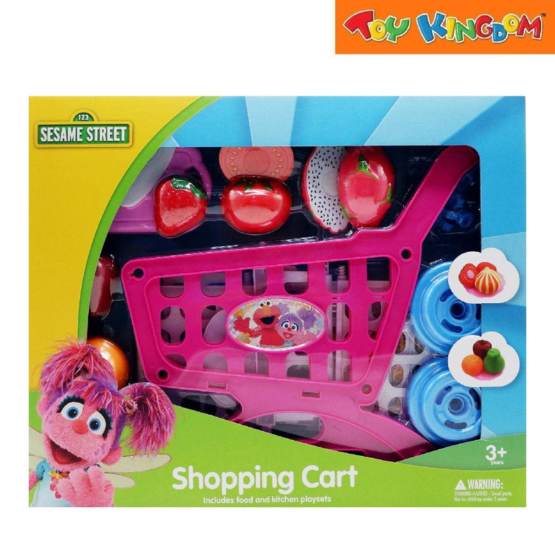 Sesame Street Shopping Cart Food & Kitchen Playset