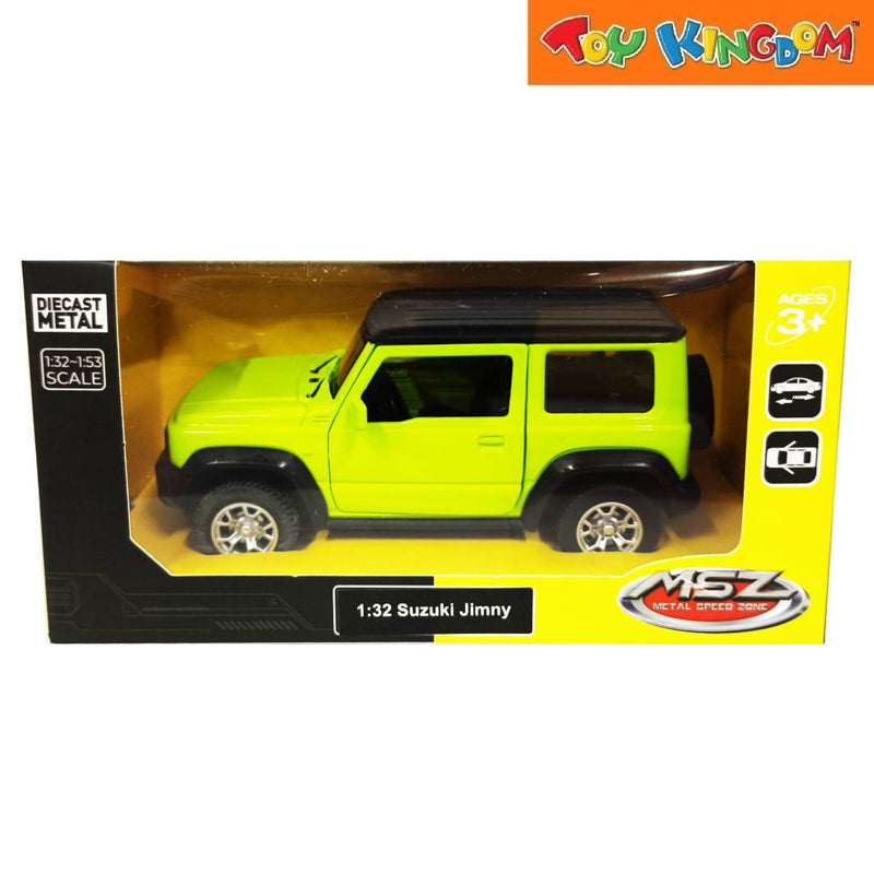 Metal Speed Zone 1:32 Suzuki Jimny Green Die-cast