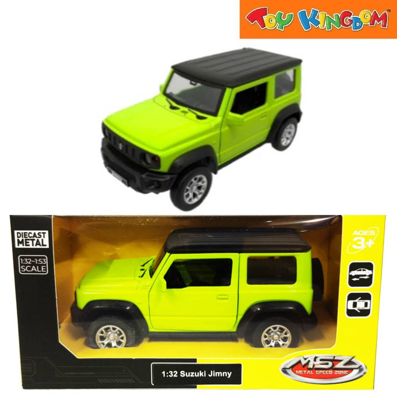 Metal Speed Zone 1:32 Suzuki Jimny Green Die-cast