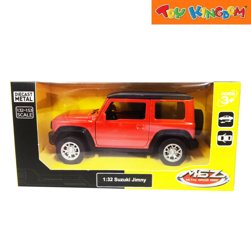 Metal Speed Zone 1:32 Suzuki Jimny Red Die-cast