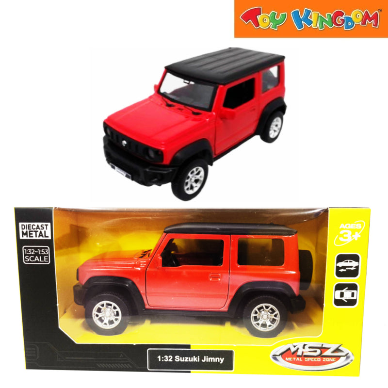 Metal Speed Zone 1:32 Suzuki Jimny Red Die-cast