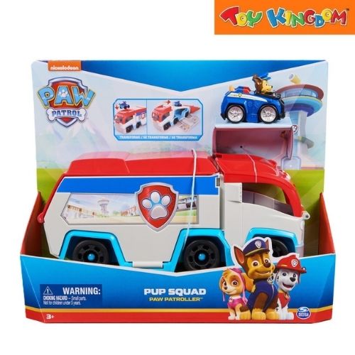 Paw Patrol Pup Squad Paw Patroller Playset