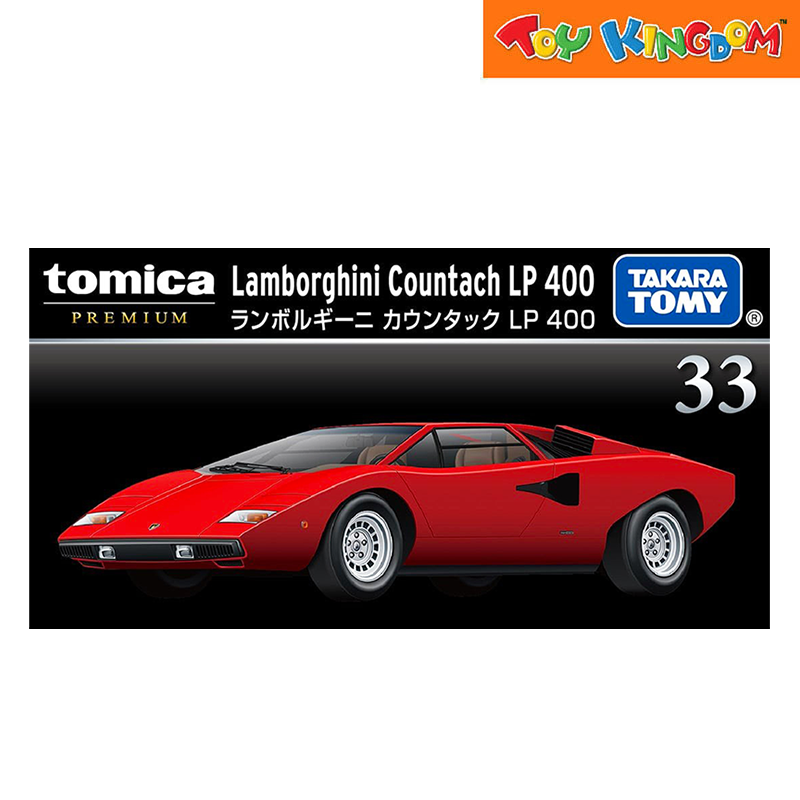 Tomica Premium No.33 Lamborghini Countach LP 400 Red Die-cast