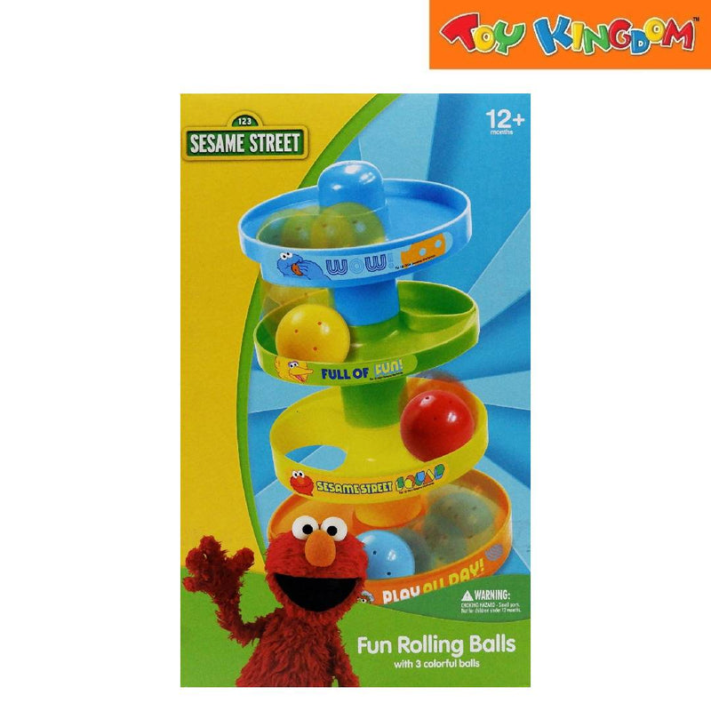 Sesame Street Fun Rolling Balls Playset