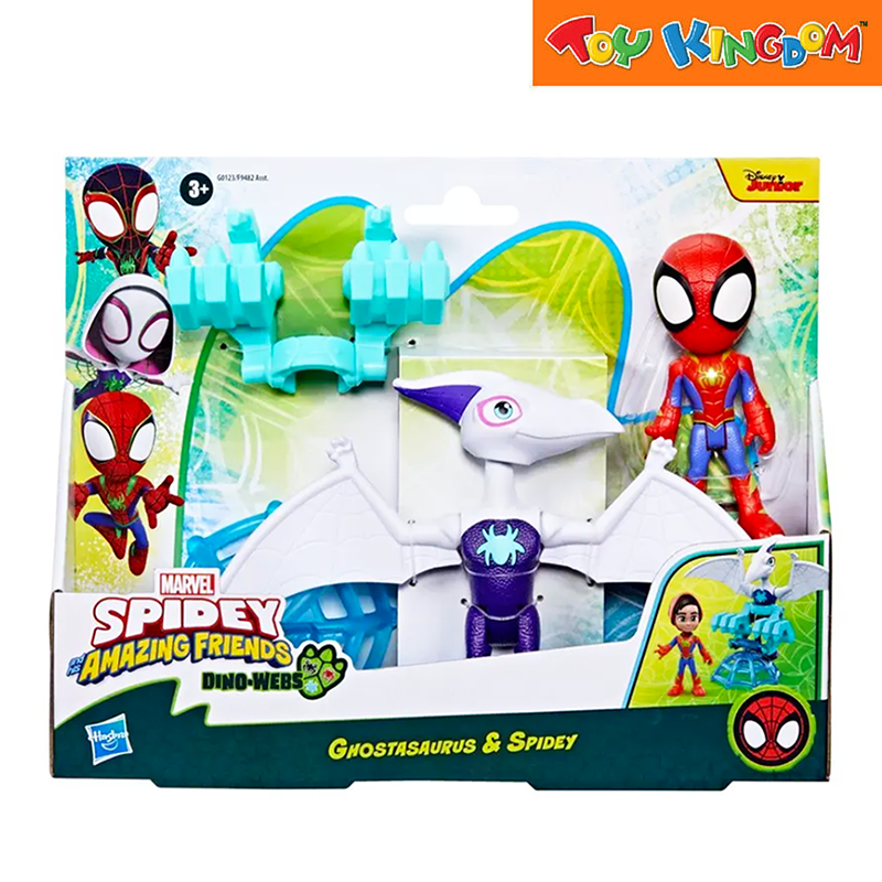 Disney Junior Marvel SAF Dino Webs Ghostasaurus & Spidey Action Figure