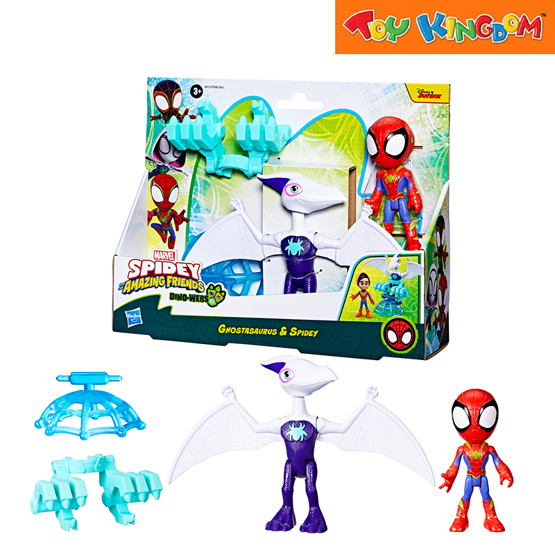 Disney Junior Marvel SAF Dino Webs Ghostasaurus & Spidey Action Figure