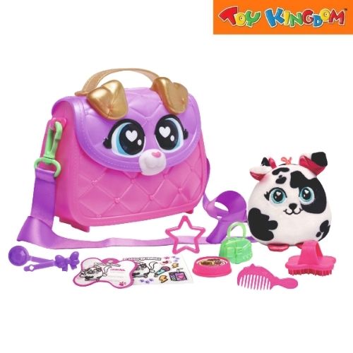 Glam Buddies Puppy Pups Chanel Purple Surprise Puppy Purse