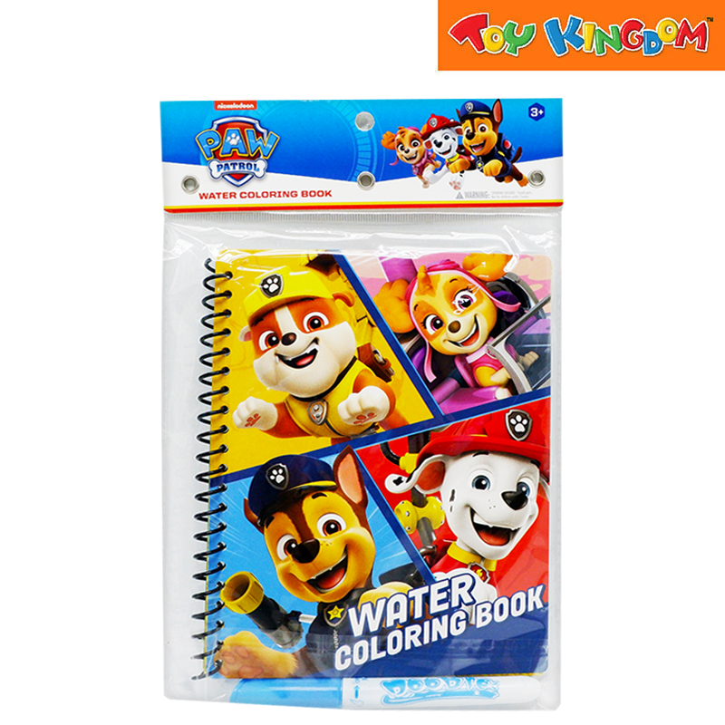 Paw Patrol Magic Water Coloring Book