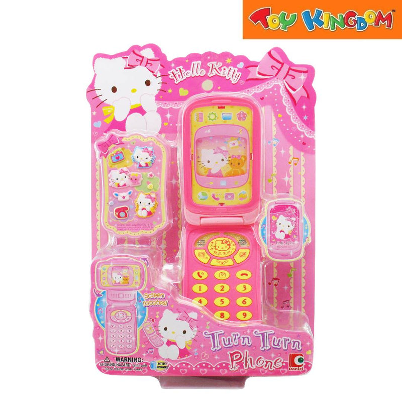 Sanrio Hello Kitty Turn Turn Phone With Screen Rotates Playset