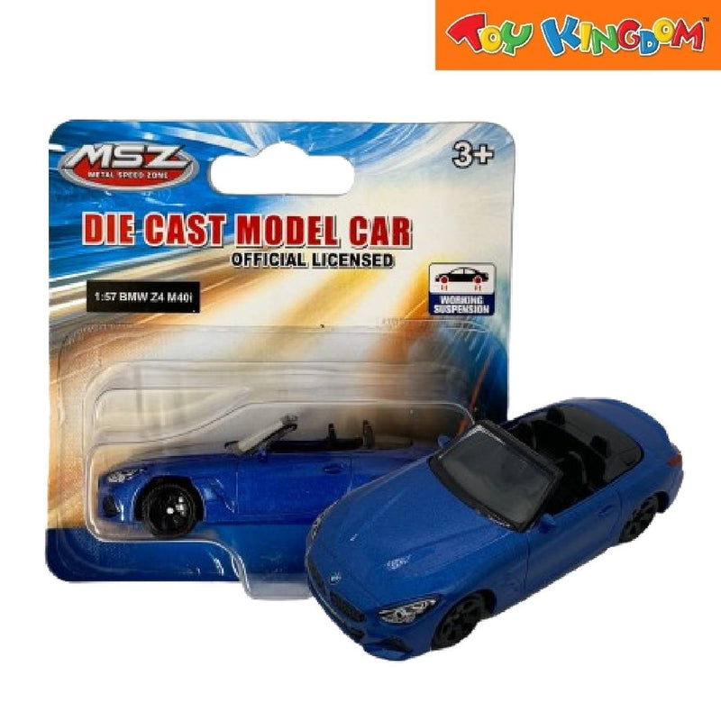 Metal Speed Zone 1:57 BMW Z4 M40i Blue Die-cast