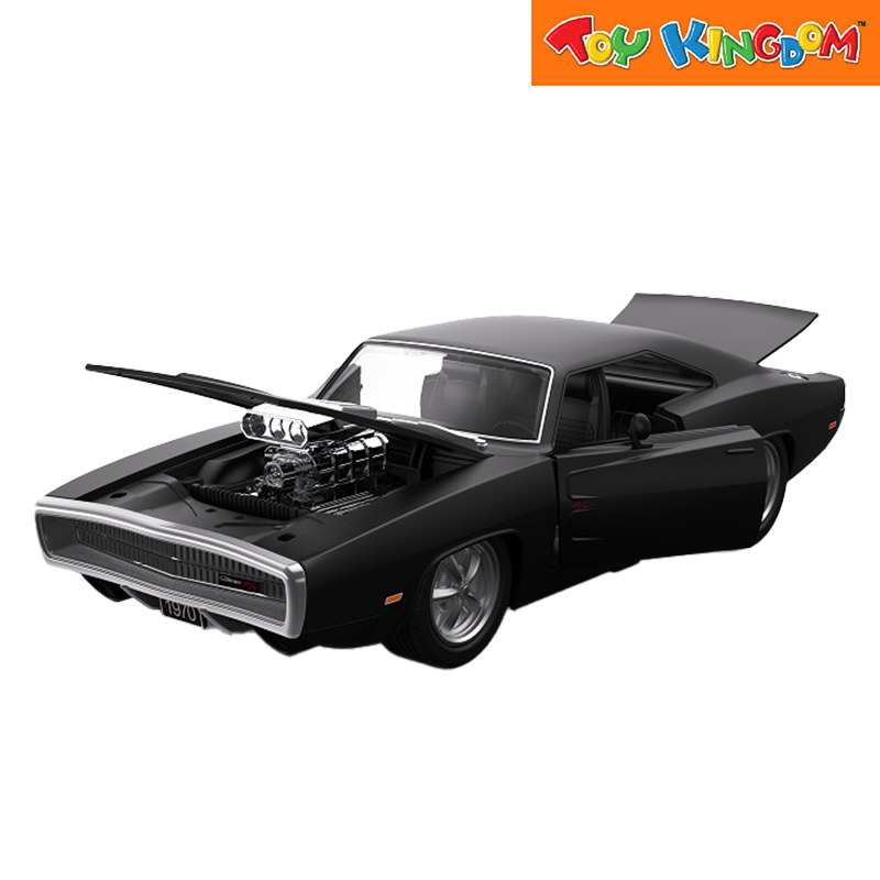 Rastar 64420 R/C 1:36 1970 Dodge Charger R/T With Engine Die-cast