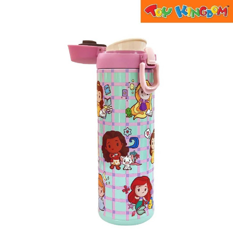 Zippies Lab Disney Princess Princess Chibi Flip-Top Insulated Water Bottle