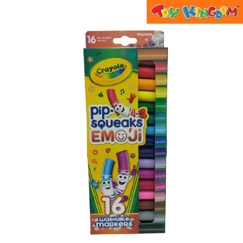 Crayola Pip Squeaks Emoji 16pcs Washable Markers