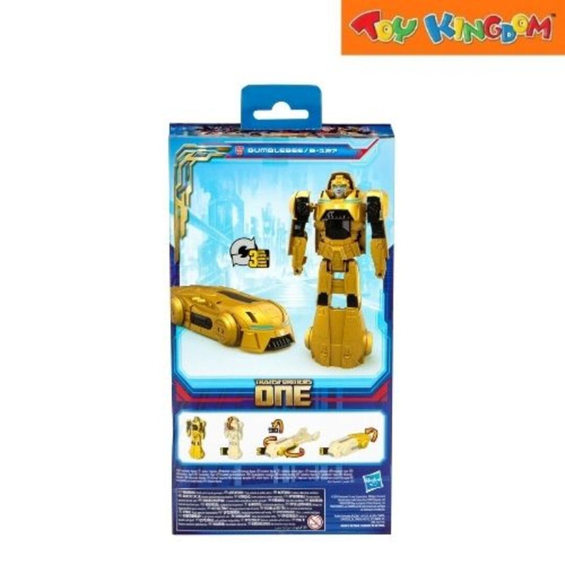 Transformers One Bumblebee B-127 Gold Action Figure