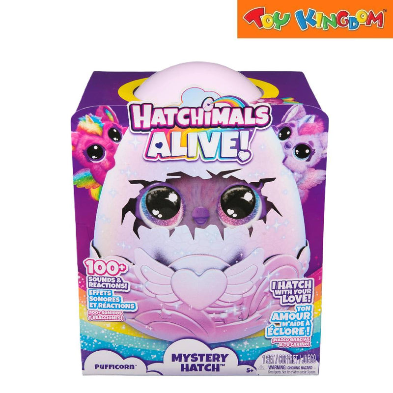 Hatchimals Alive Mystery Hatch Pufficorn Figure