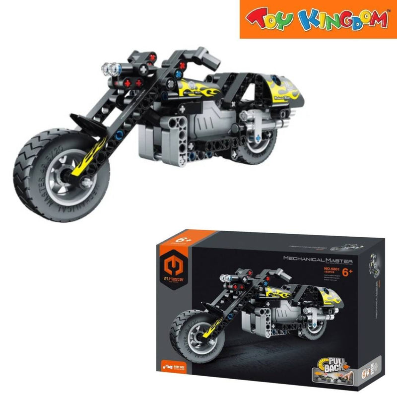 IM.Master Pull Back Motorcycle 183pcs Building Blocks