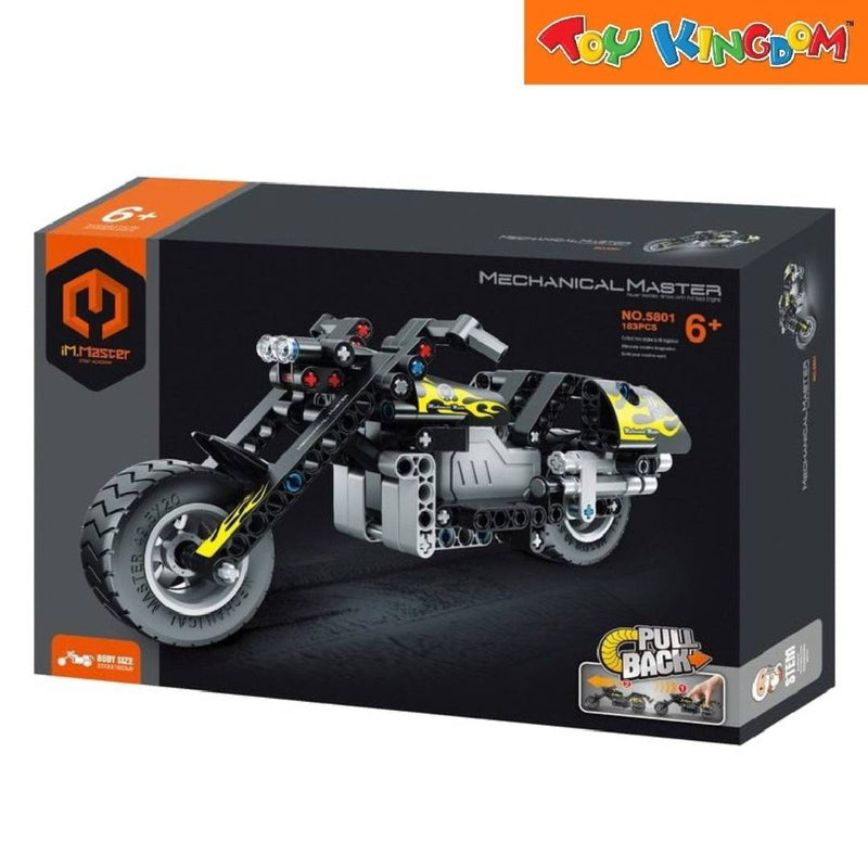 IM.Master Pull Back Motorcycle 183pcs Building Blocks